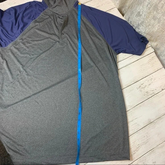 Alo Polo Collar Casual Two Tone Short Sleeve - Picture 8 of 12